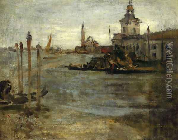 Venice Oil Painting - John Henry Twachtman
