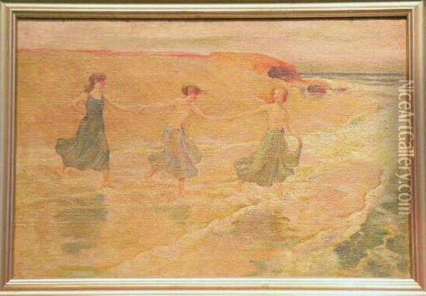The Three Muses Oil Painting - Philip Wilson Steer