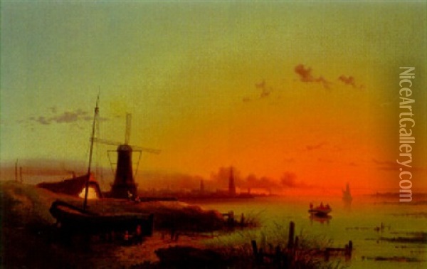 Amsterdam Oil Painting - Elias von Blommel