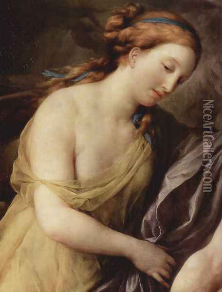 Perseus and Andromeda, Detail Oil Painting - Anton Raphael Mengs
