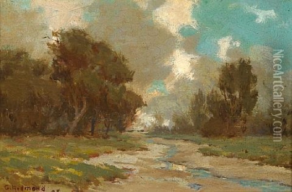 After The Rain Oil Painting - Granville S. Redmond