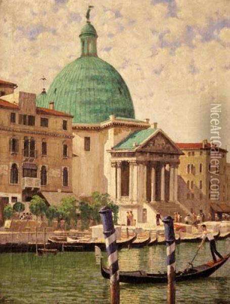 Wenecja Oil Painting - Edward, Edouard Okun