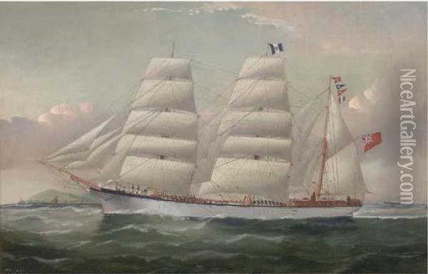 The Barque Sumatra Oil Painting - William Howard Yorke