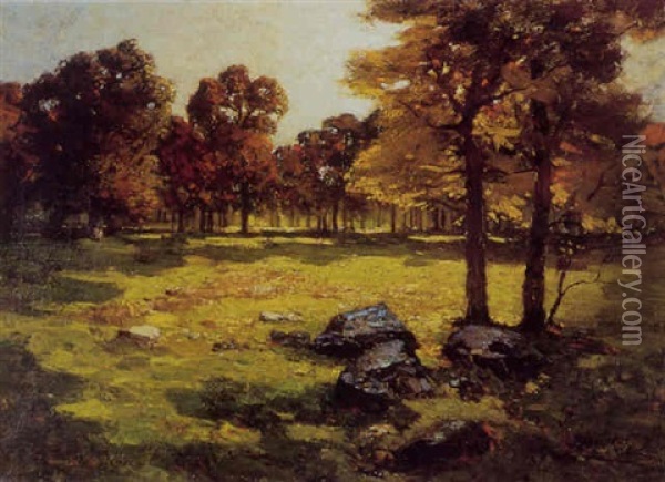 Early Autumn Oil Painting - Julian Walbridge Rix