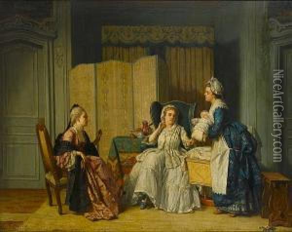 A New Arrival Oil Painting - Jean Carolus