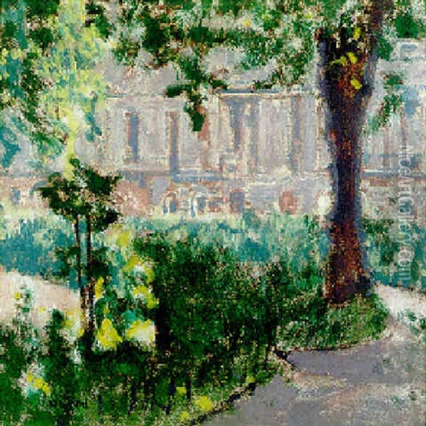 Fitzroy Square Oil Painting - Walter Sickert