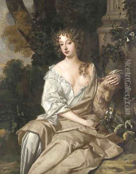 Portrait of Nell Gwyn Oil Painting - Sir Peter Lely