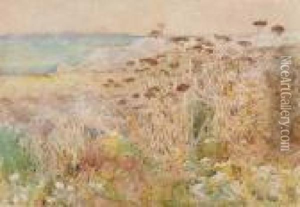 Isles Of Shoals Oil Painting - Frederick Childe Hassam