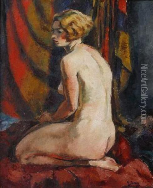 Femme Oil Painting - Roman Jarosz