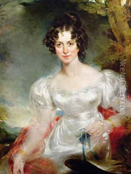 Portrait of Lady Anne Bentinck Oil Painting - Sir Thomas Lawrence