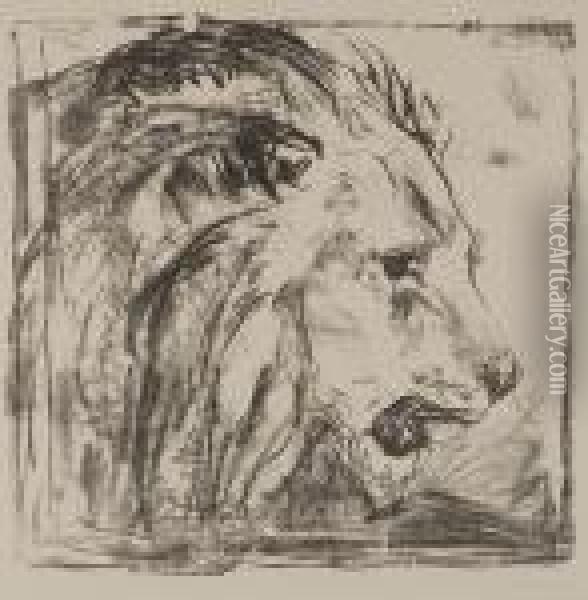 The Lion Tamer Oil Painting - Edvard Munch