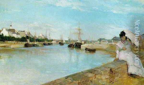 Marine Oil Painting - Berthe Morisot