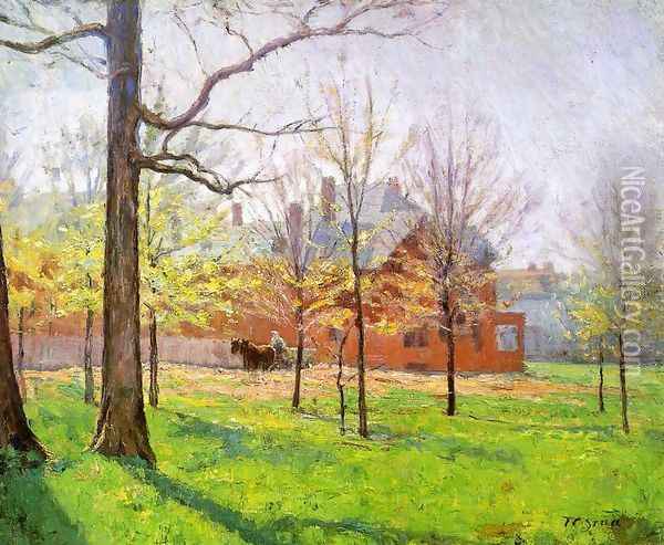 Talbott Place Oil Painting - Theodore Clement Steele