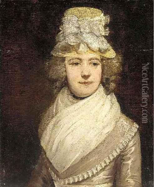 Portrait of a lady 2 Oil Painting - Sir Joshua Reynolds