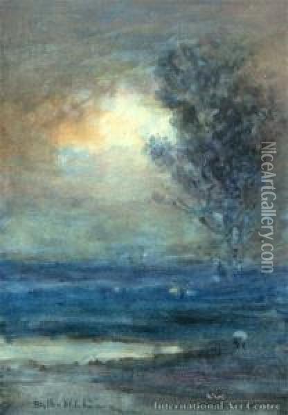 Early Morning Mist Oil Painting - Blythe Fletcher