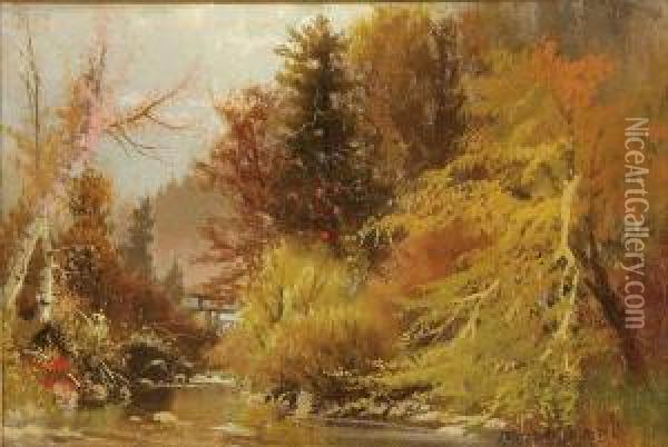 The Autumn Oil Painting - George Herbert McCord