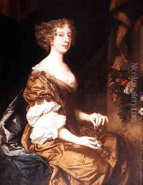 Anne Countess of Exeter Oil Painting - Sir Peter Lely