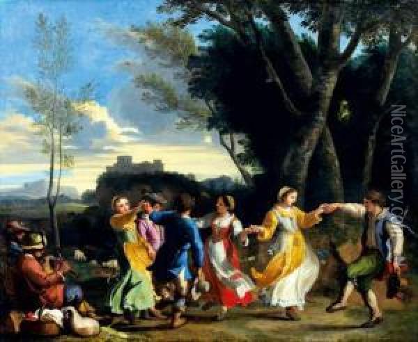 La Danse Oil Painting - Jacques De Stella