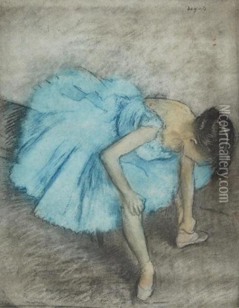 Ballerina Oil Painting - Edgar Degas