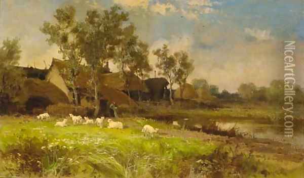 Spring Oil Painting - John Horace Hooper