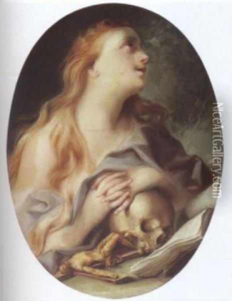 Penitent Magdalene Oil Painting - Ignazio Stern