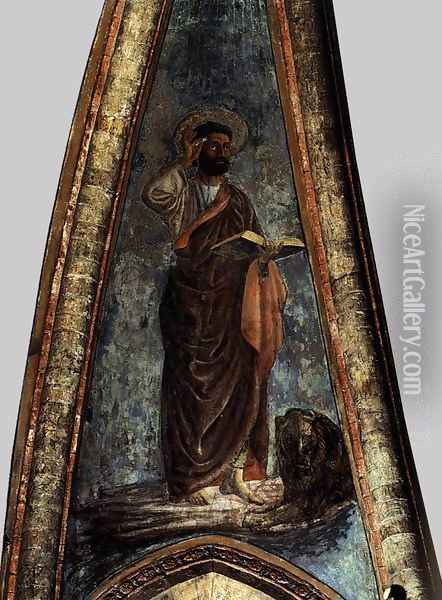 St Mark 2 Oil Painting - Andrea Del Castagno