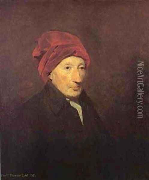 Portrat Of Thomas Reid 1796 Oil Painting - Sir Henry Raeburn
