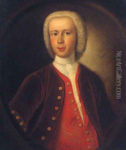 Portrait Of Thomas Wilson Of Transy Oil Painting - English School