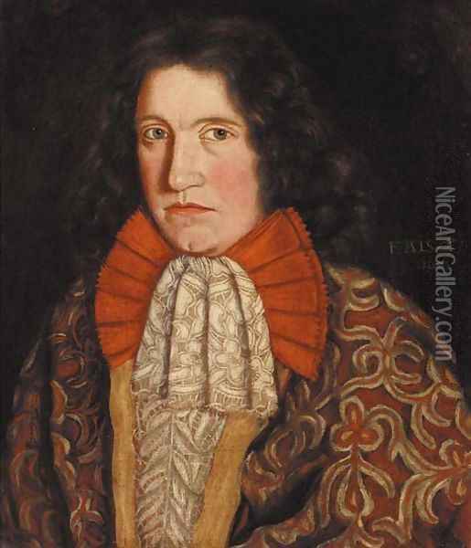 Portrait of Thomas Forbes of Watertoun (1664-1731) Oil Painting - David Scougall