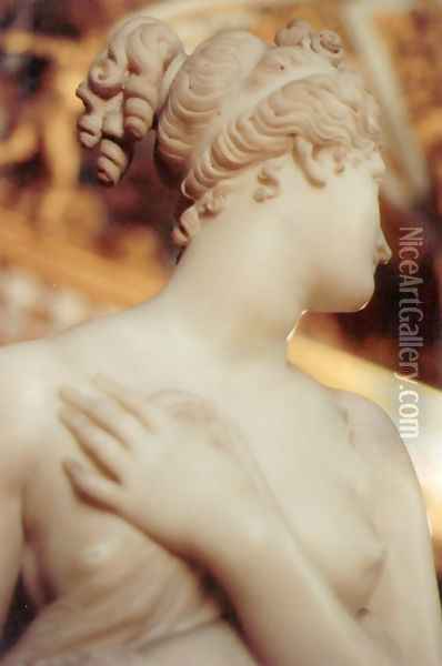 Venus Italica [detail: front] Oil Painting - Antonio Canova