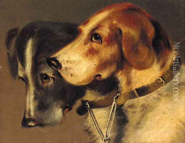 Companions Oil Painting - John Alfred Wheeler