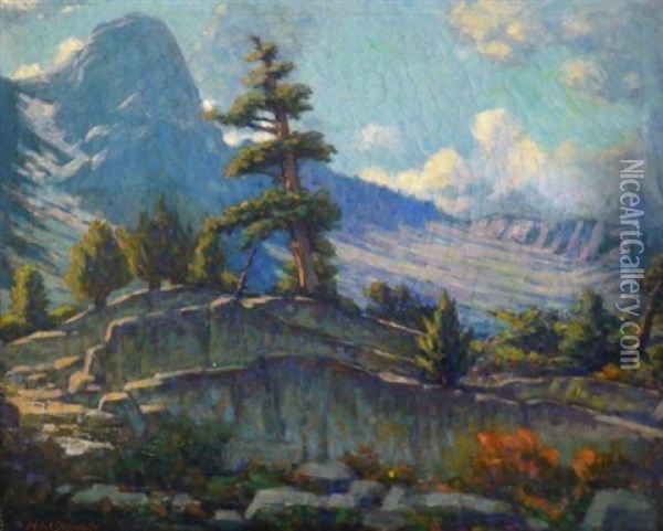 Landscape Painting Oil Painting - Harry Washington (Henry) Seawell