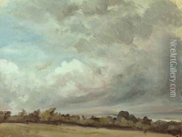 Cloud Study, 1821 (2) Oil Painting - John Constable