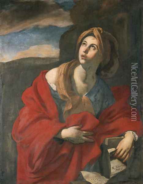 Sybil Oil Painting - Massimo Stanzione