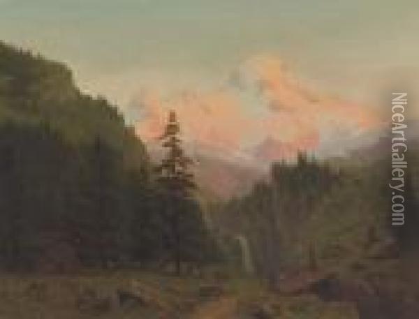 Landscape Oil Painting - Albert Bierstadt
