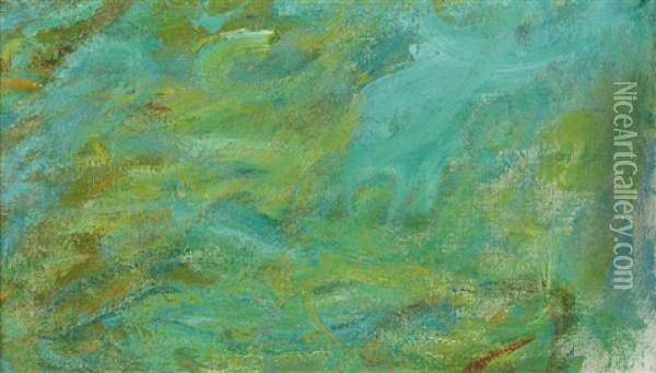 Fragment Oil Painting - Claude Monet