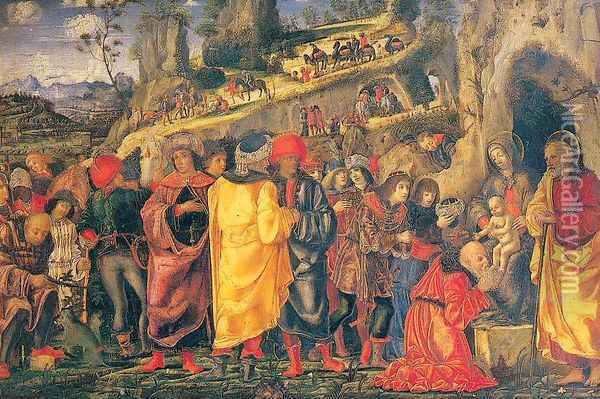 The Adoration of the Magi Oil Painting - Bernardo Parentino
