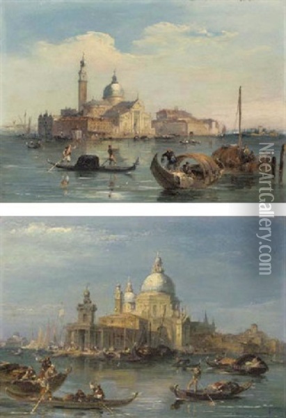 San Giorgio Maggiore Oil Painting - Edward Pritchett