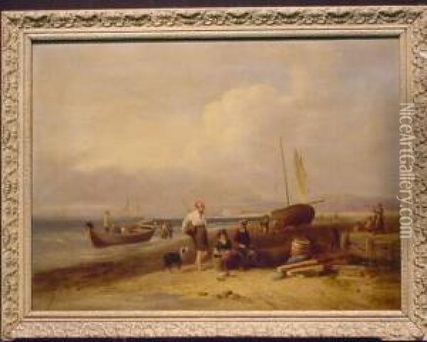 Seascape Oil Painting - Samuel David Colkett