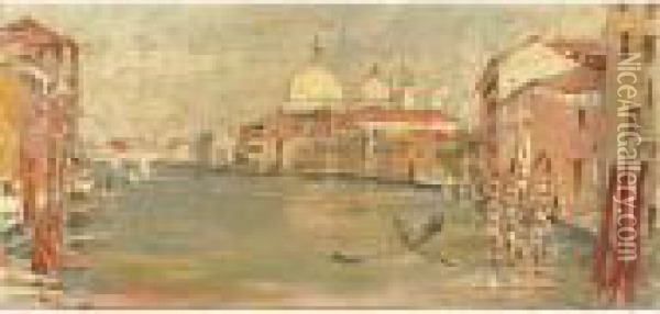Venezia, La Chiesa Del Redentore Oil Painting - Donato Frisia