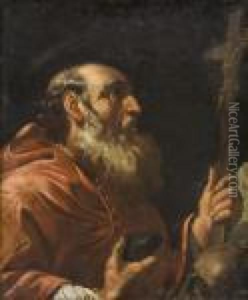 San Girolamo Oil Painting - Ettore Romano