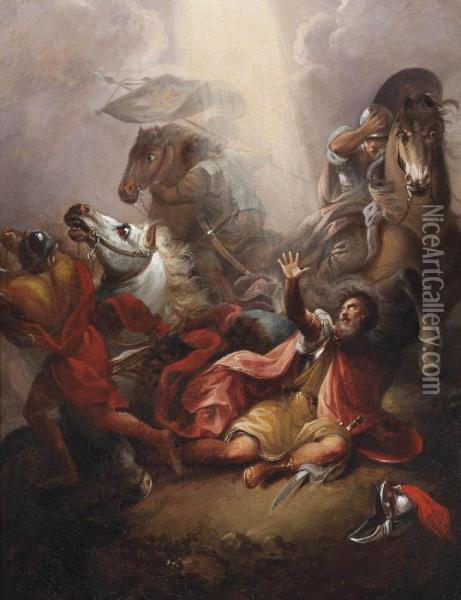 The Conversion Of Saint Paul Oil Painting - Richard Westall