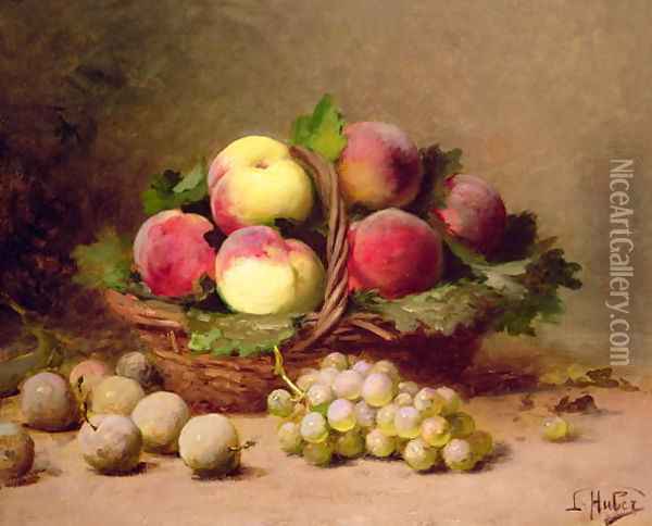 Still life of fruit Oil Painting - Leon Charles Huber