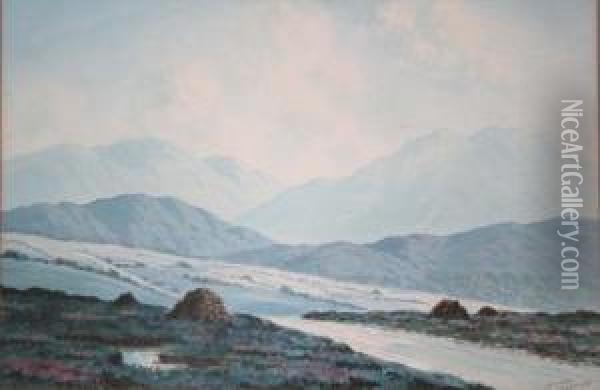 On The Road To Leenane Oil Painting - Douglas Alexander