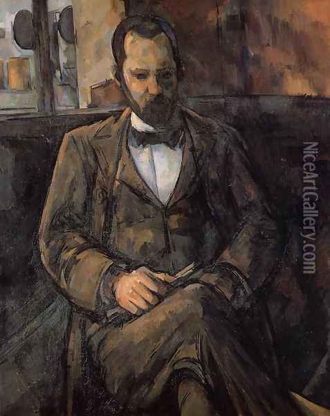 Portrait Of Ambroise Vollard Oil Painting - Paul Cezanne