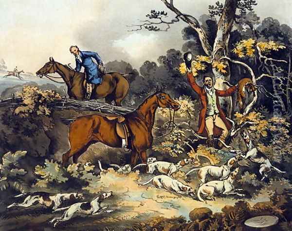 The Death, from 'Fox Hunting' Oil Painting - Henry Thomas Alken