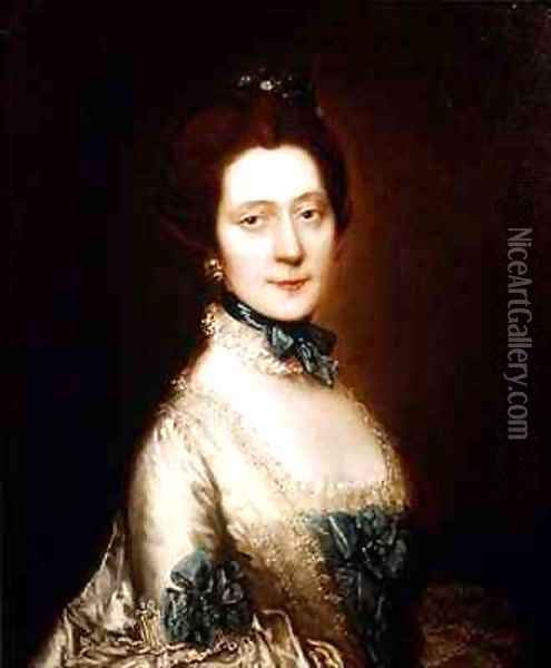 Portrait of Anne Fuyre Oil Painting - Thomas Gainsborough