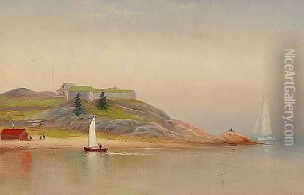 Fort Phoenix Oil Painting - Charles Henry Gifford