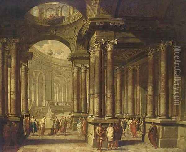 The Ides of March Oil Painting - Pietro (Il Mirandolese) Paltronieri