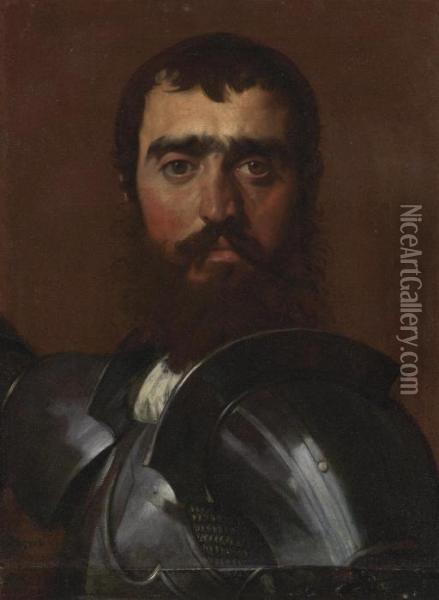 The Condottiere Oil Painting - Jean Auguste Dominique Ingres